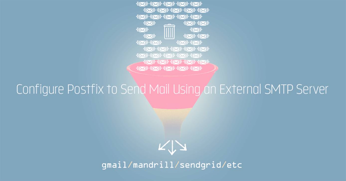 Configure Postfix to Send Mail Using an External SMTP Server Configure Postfix to Send Mail Using an External SMTP Server